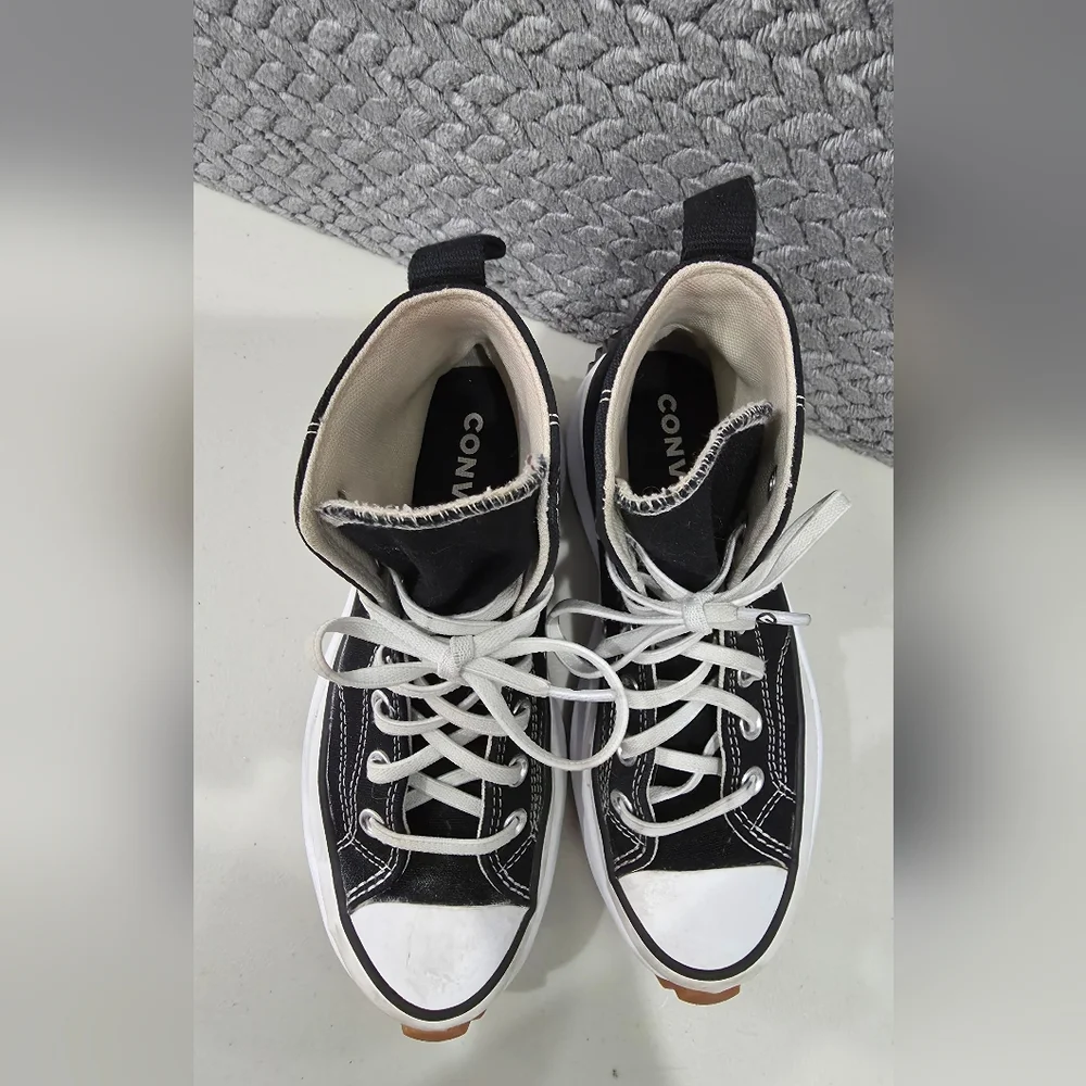Converse Chuck Taylor Black High-Top Sneakers - Picture 5 of 6